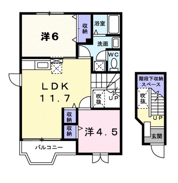 　間取り　