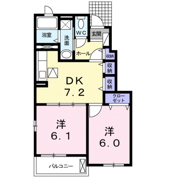 　間取り　
