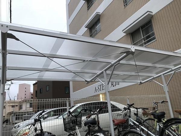 A-STEP丸山　エントランス　駐輪場