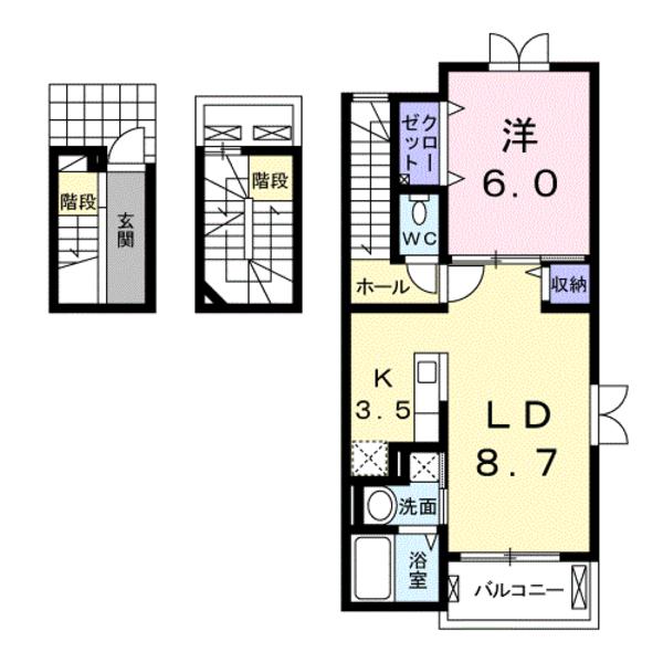 　間取り　