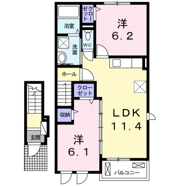 　間取り　