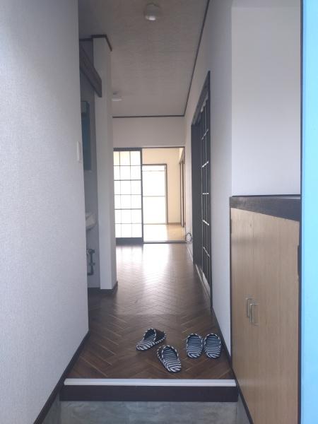 長友マンション　玄関　