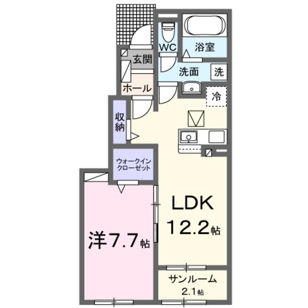 　間取り　