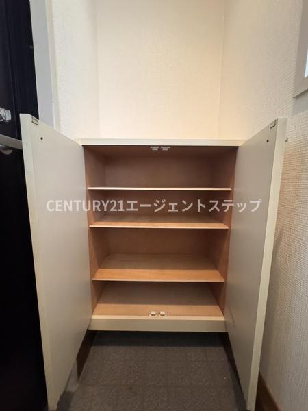 コーポヤスモト　収納　シューズボックス