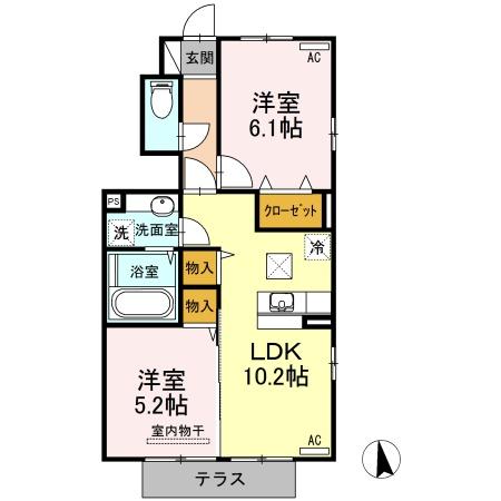 　間取り　
