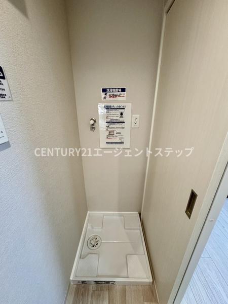 　洗面台・洗面所　室内洗濯機置場