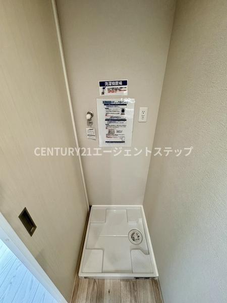 　洗面台・洗面所　室内洗濯機置場