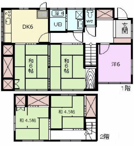 　間取り　