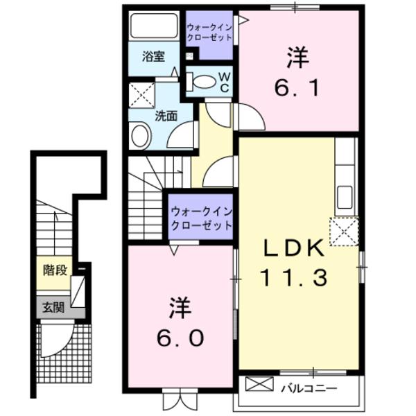 　間取り　
