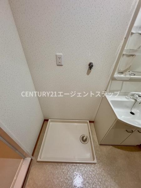 　洗面台・洗面所　室内洗濯機置場