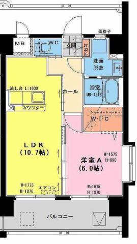 　間取り　