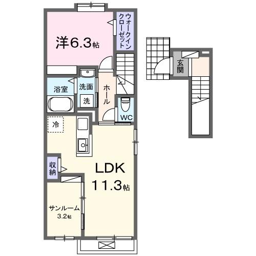 　間取り　