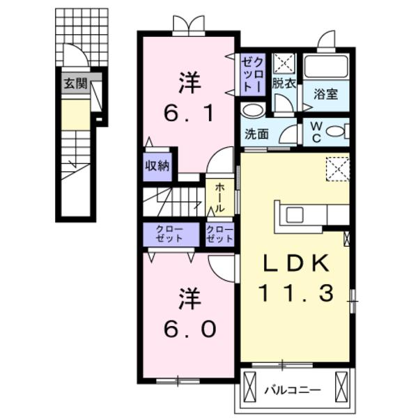 　間取り　