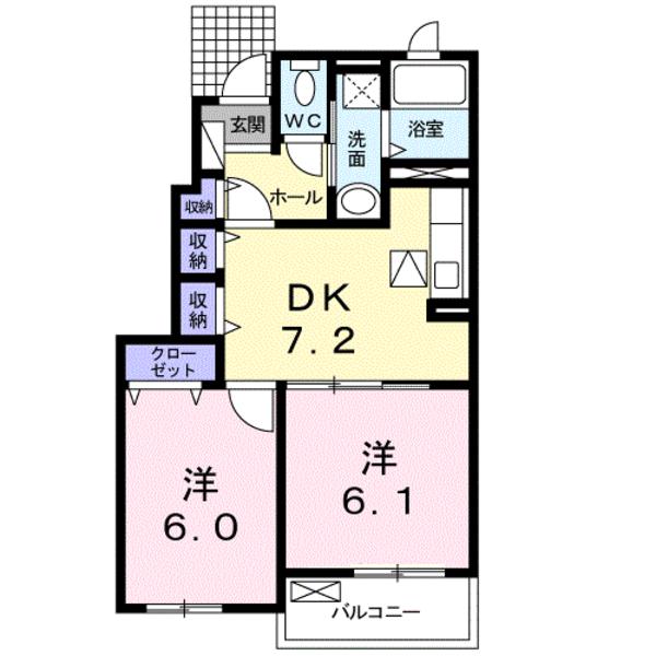 　間取り　