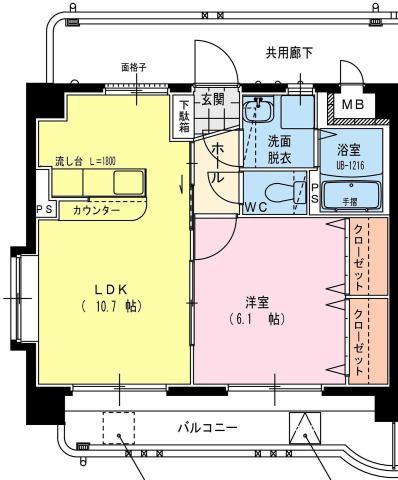 　間取り　