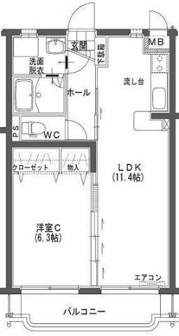 　間取り　