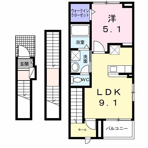 　間取り　