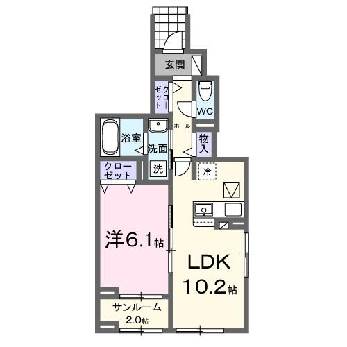 　間取り　