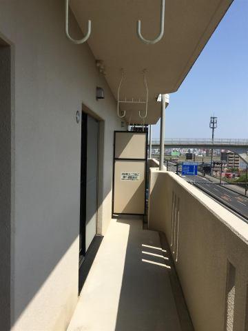 ハーベスト2号館　バルコニー　