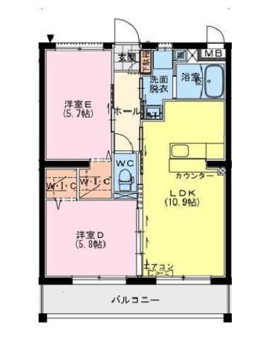 　間取り　