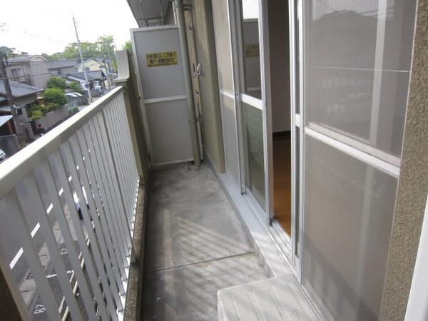 第１０シャトーモリオカ　バルコニー　