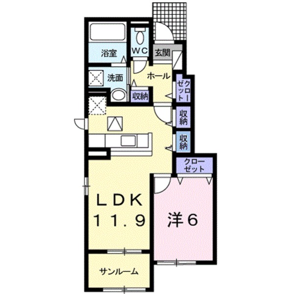 　間取り　