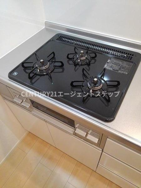　キッチン　ガスコンロ