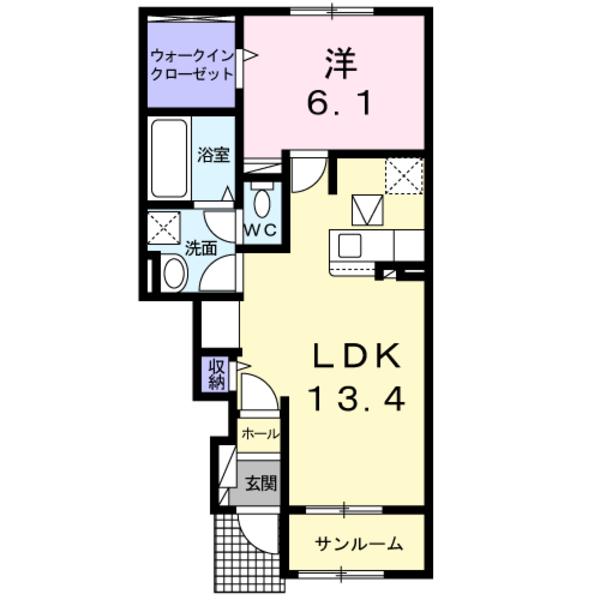 　間取り　