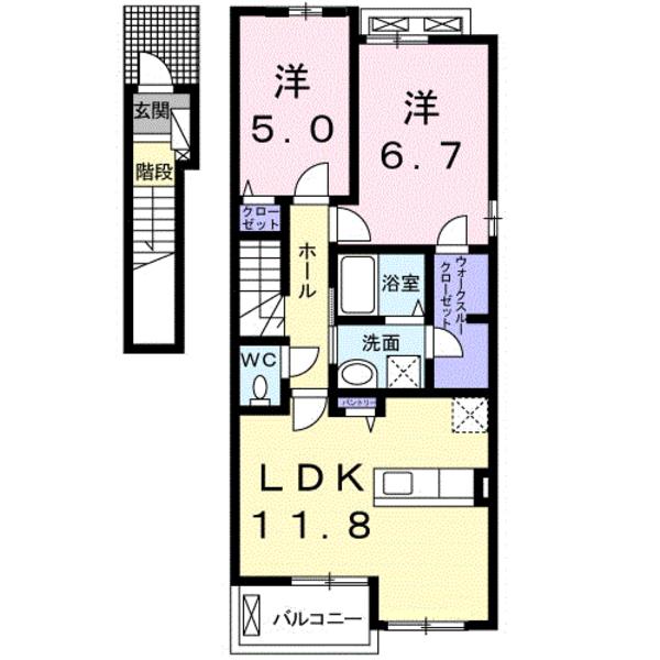 　間取り　