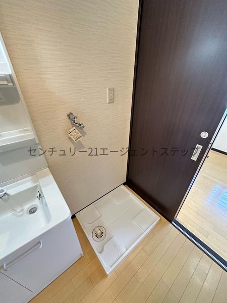 　洗面台・洗面所　室内洗濯機置場