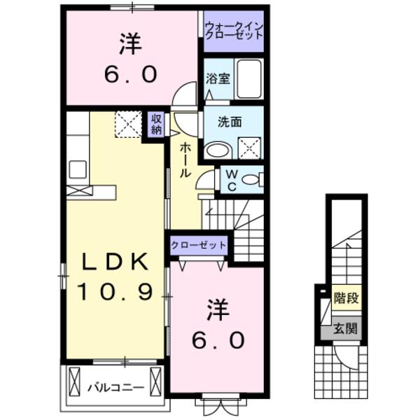 　間取り　