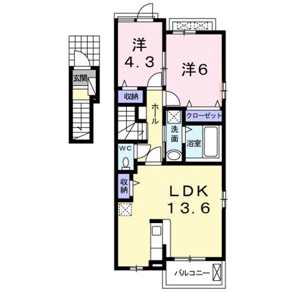 　間取り　