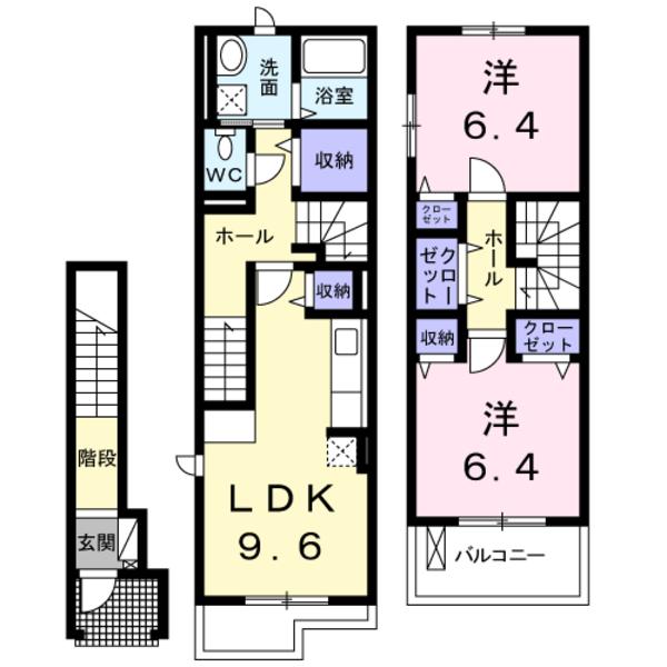 　間取り　