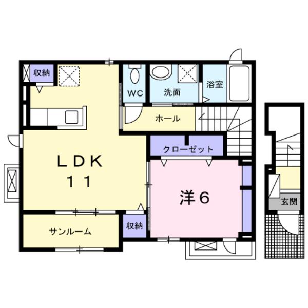 　間取り　