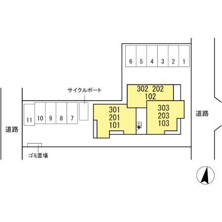 　現地案内図　