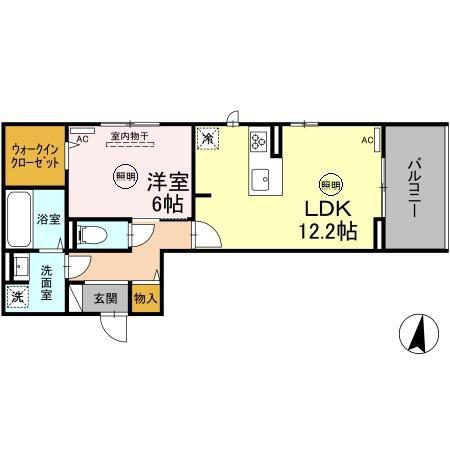 　間取り　