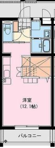 　間取り　反転タイプもあります
