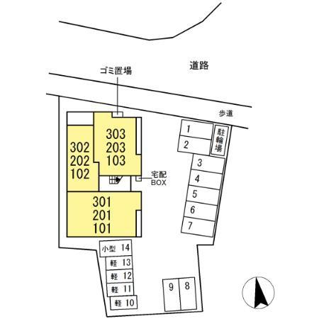 　現地案内図　