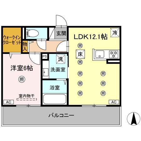 　間取り　