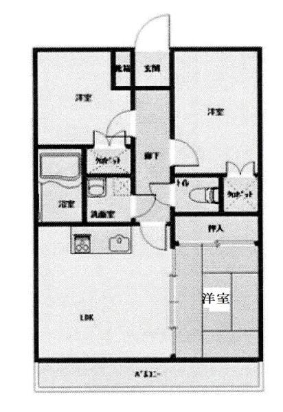 　間取り　