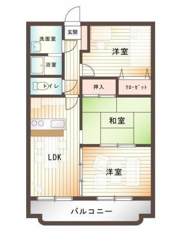 　間取り　