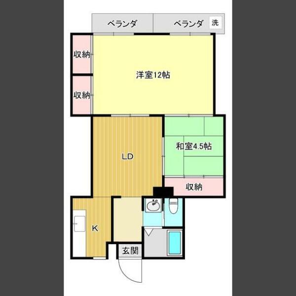 　間取り　