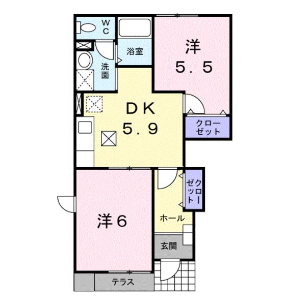 　間取り　