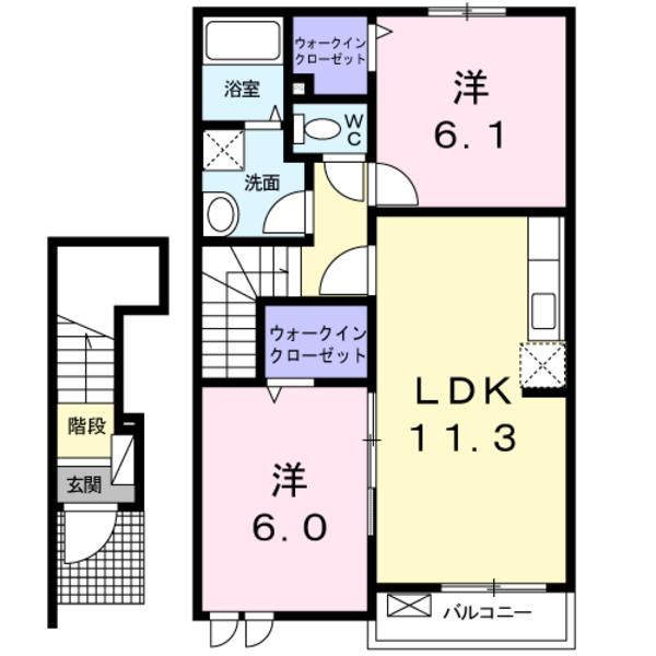 　間取り　