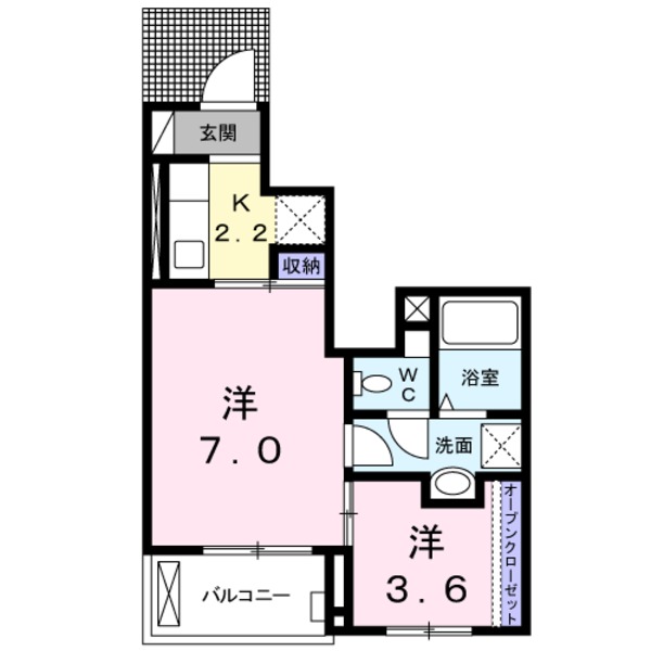 　間取り　