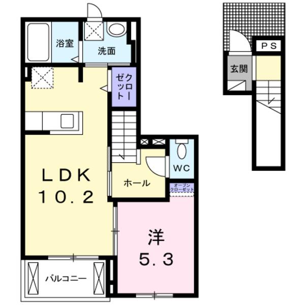 　間取り　