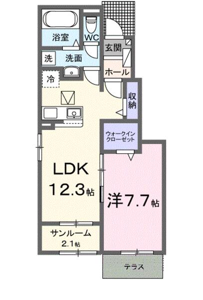 　間取り　