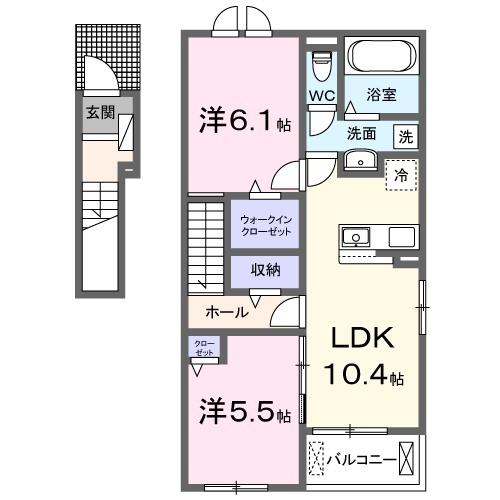 　間取り　