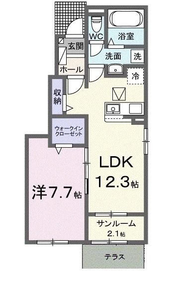 　間取り　