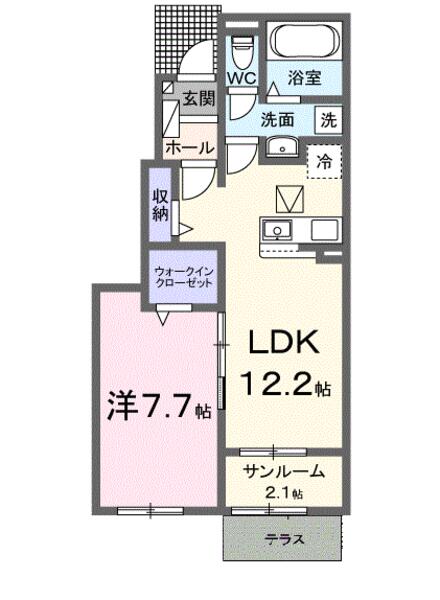 　間取り　